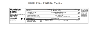 Himalayan Pink Salt 4.5 oz